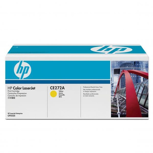 [CE272A] Cartus toner HP Color LJ CP5525, NR.650A, HP 650A, CE272A, 15k, Yellow, Original