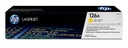 Cartus toner HP Color LJ Pro CP1025, TopShot LJ Pro M275, NR.126A, HP 126A, CE312A, 1k, Yellow, Original