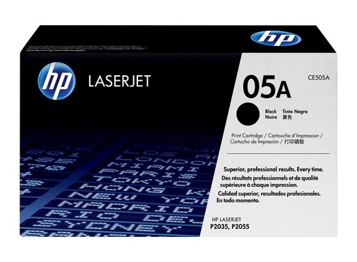 [CE505A] Cartus toner HP LJ P 2050, LJ P 2055, LJ P 2035 NR.05A 2.3k Black Original
