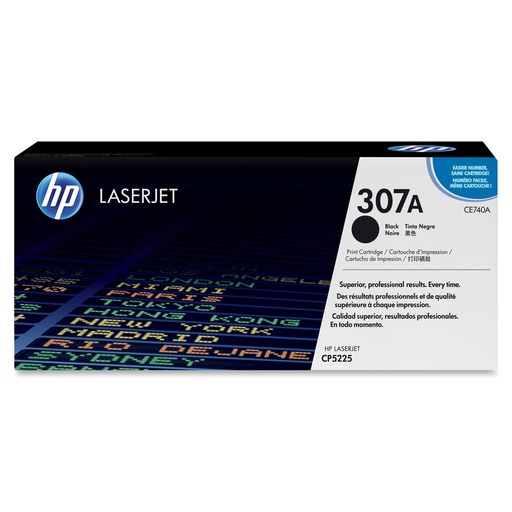 [CE740A] Cartus toner HP COLOR LJ CP 5225, COLOR LJ CP 5225DN, COLOR LJ CP 5225N NR.307A 7k Black Original