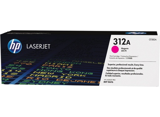 [CF383A] Cartus toner HP Color LJ Pro MFP M476NW, Color LJ Pro MFP M476DN, Color LJ Pro MFP M476DW, NR.312A, HP 312A, CF383A, 2.7k, Magenta, Original