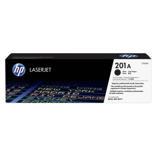[CF400A] Cartus toner HP LJ PRO M252N NR.201A 1.5k Black Original