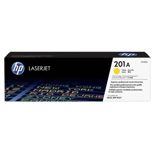 [CF402A] Cartus toner HP LJ PRO M252N NR.201A 1.4k NR.201A CF402A 1.4k Yellow Original