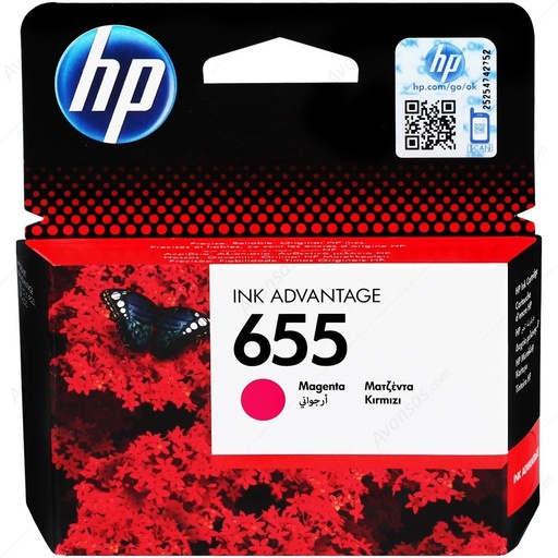 [CZ111AE] Cartus cerneala HP DESKJET INK ADVANTAGE 3525, DESKJET INK ADVANTAGE 3525 E-ALL-IN-ONE, DESKJET INK ADVANTAGE 4615, DESKJET INK ADVANTAGE 4625 E-ALL-IN-ONE, DESKJET INK ADVANTAGE 5525 (CZ282C), DESKJET INK ADVANTAGE 5525 E-ALL-IN-ONE, DESKJET INK ADVANTAGE 6525 E-ALL-IN-ONE NR.655 Magenta Original