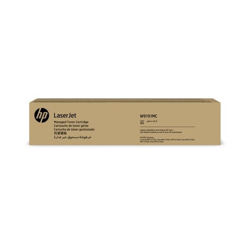 [W9191MC] Cartus toner HP LJ Managed MFP E 77822, MFP E 77825, MFP E 77830  28k Cyan Original