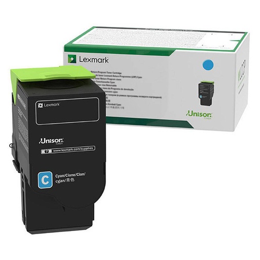 [C2320C0] Cartus toner Lexmark Return C 2325dw, C 2425dw, MC 2425adw, MC 2535adwe, MC 2640adwe 1k C2320C0 1k Cyan Original