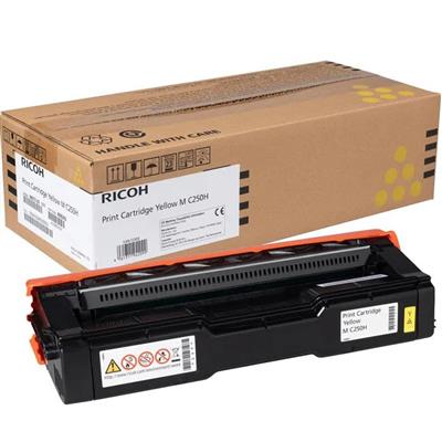 [408343] Cartus toner Ricoh Aficio M C250, M C250H, P C301W 408343 6.3k Yellow Original