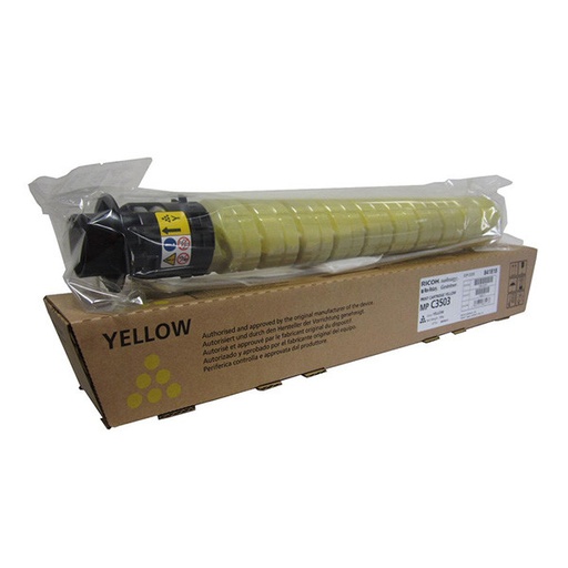 [841818] Cartus toner Ricoh MPC 3003 SP, MPC 3004, MPC 3004 SP, MPC 3503 SP, MPC 3503 SPF, MPC 3503 ZSP, MPC 3504 SP Type3503 841818 18k Yellow Original