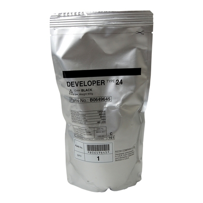 [885281] Developer Ricoh AFICIO MP 7500,AFICIO 2060,AFICIO MP 9001 SP,AFICIO MP 6002 SP,AFICIO MP 7502,AFICIO MP 5500,AFICIO MP 6500 SP,AFICIO MP 9002 SP,AFICIO MP 8000,AFICIO MP 6000,AFICIO MP 7000 SP,AFICIO 1060,AFICIO MP 8001,AFICIO MP 6001,Aficio 2051 TYPE 24 B0649640/B0649645 Black Original