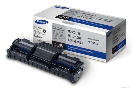 [MLT-D119S] Cartus toner Samsung ML 2010, ML 2010 PR, ML 2570, SCX 4521 F, ML 1610, ML 2010 P, ML 2510, ML 2571 N Black Original