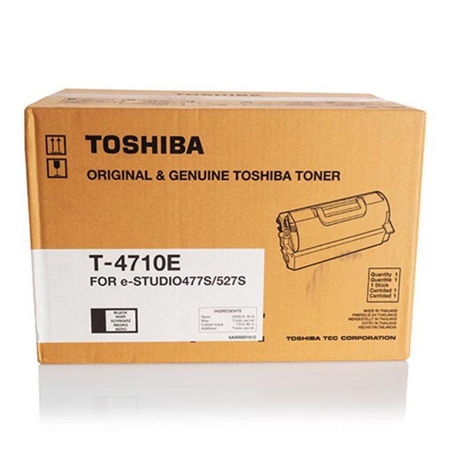 [6A000001612] Cartus toner Toshiba E-STUDIO 477 S, E-STUDIO 527 S 6A000001612, T-4710E 36k Black Original