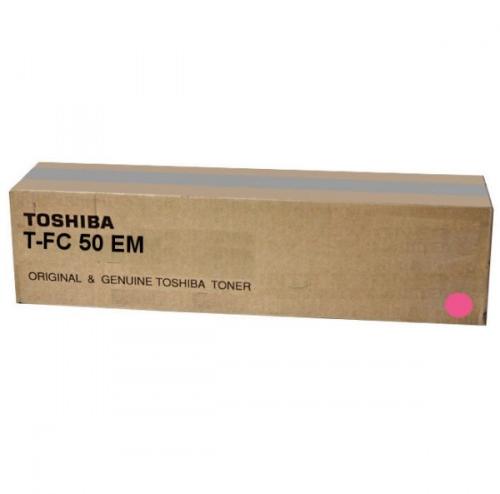 [T-FC50EM] Cartus toner Toshiba E-STUDIO 2555 CSE, E-STUDIO 3055 CSE, E-STUDIO 3555 CSE, E-STUDIO 4555 CSE, E-STUDIO 5055 CSE T-FC50EM, T-FC50PM 33,6k Magenta Original