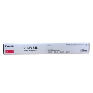 [0486C002AA] Cartus toner Canon IRA C5535ip, IRA C5535i, IRA C5540i, IRA C 5550i, IRA C5560iIR DX C5735i, IR DX C5740i, IR DX C5750i, IR DX C5760i C-EXV51L, 0486C002AA Magenta Original