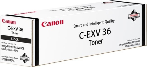 [3766B002] Cartus toner Canon IR 6555prt, IR 6555i, IR 6565i, 6575i C-EXV36BK Black Original