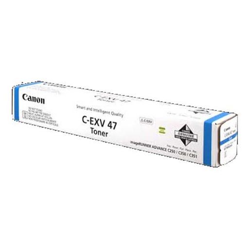[8517B002] Cartus toner Canon IRA C250i, IRA C350i, IRA C351if C-EXV47C, 8517B002AA Cyan Original