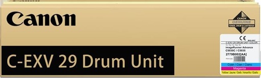 [CF2779B003BA] Drum Unit Canon IRA C5030, IRA C5035 C-EXV29CMY Cyan/Magenta/Yellow Original
