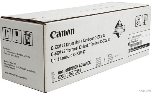 [CF8520B002AA] Drum Unit Canon IRA C250i, IRA C350i, IRA C351if C-EXV47 C-EXV47B, 8520B002AA Black Original