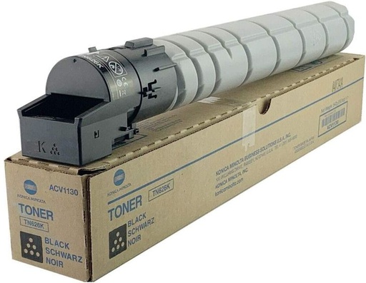 [ACV1150] Cartus toner Minolta Bizhub C 450i, Bizhub C 650i, Bizhub C 550i, C 451i, C 551i, C 651i, TN626 TN626K ACV1150 1 spiral bottle, 833g Black Original