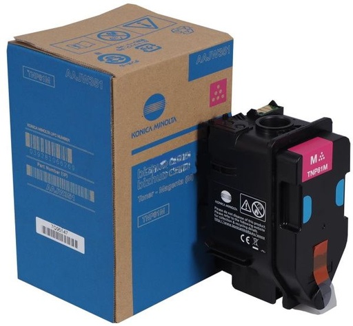 [AAJW351] Cartus toner Minolta Bizhub C 3300i, Bizhub C 4000i, Bizhub C 4000i, C 3301i, C 4001i, TNP81M AAJW351 1 cartridge, Simitri HD-Toner Magenta Original