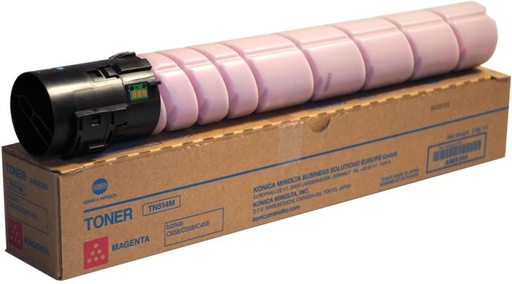 [A9E8350] Cartus toner Minolta Bizhub C 458, Bizhub C 558, Bizhub C 658 TN514 TN514M A9E8350 1 spiral bottle, yield approx. 26k / 5% Magenta Original
