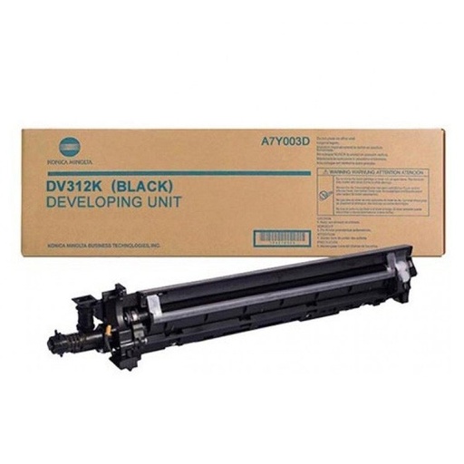 [A7Y003D] Developer Minolta bizhub 227, bizhub 367, bizhub 287, DV312K, Black, Original