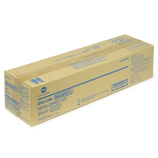 [A2XN0ED] Developer Minolta Bizhub C 224, Bizhub C 224e, Bizhub C 364, Bizhub C 364e, Bizhub C 454, Bizhub C 454e, Bizhub C 554, Bizhub C 554e, Bizhub C 284, Bizhub C 284e DV512 DV512M A2XN0ED Magenta Original