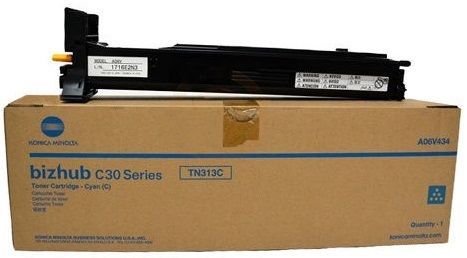 [A06V454] Cartus toner Minolta Bizhub C 30P, Bizhub C 31P A06V454 1 cartridge, yield up to 12k (5% coverage) Cyan Original