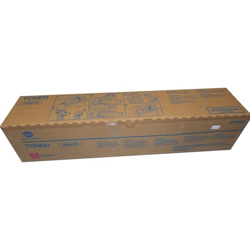 [A5E7350] Cartus toner Minolta Bizhub Press C 1085, Bizhub Press C 1100 TN622 TN622M, A5E7350 1 bottle cartridge, Polymer toner, yield ca. 92k (5%) Magenta Original