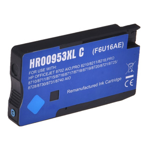 Cartus cerneala HP OFFICEJET PRO 7720, OFFICEJET PRO 7740, OFFICEJET PRO 8210, OFFICEJET PRO 8710, OFFICEJET PRO 8715, OFFICEJET PRO 8718, OFFICEJET PRO 8719 F6U16AE Cyan Compatibil Business Ink