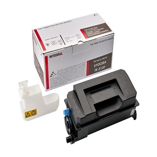 [12100118] Cartus toner Kyocera Mita FS 2100/D/DN, FS 4100DN, 4200DN, 4300DN, Ecosys M3040dn, M3540dn, M3550idn, M3560idn TK-3130 Black Compatibil Integral