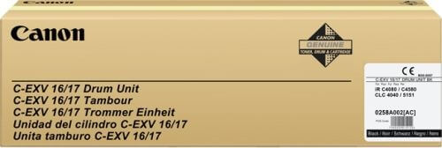 [0258B002AA] Drum Unit Canon IRC 5151, CLC 5151, IRC 4040, CLC 4040 BK Black Original