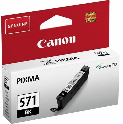 [CLI-571BK] Cartus cerneala Canon PIXMA MG 6850, CLI-571B, 0385C001AA Black Original