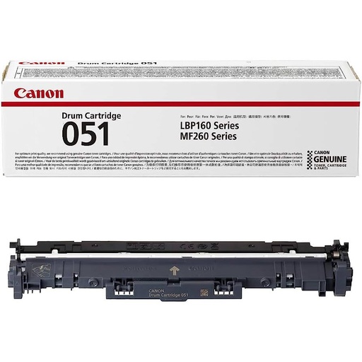 [CRG-051P] Cartus toner Canon LBP 160, LBP 162, LBP 260, LBP 267, LBP 269 CRG-051Bk, 2168C002AA 1.7k Black Promo Original
