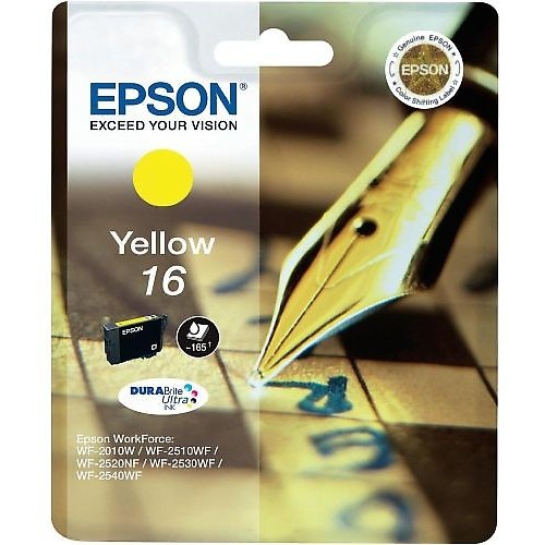 [C13T16244010] Cartus cerneala Epson STYLUS WF 2010W Nr.16 Yellow Original