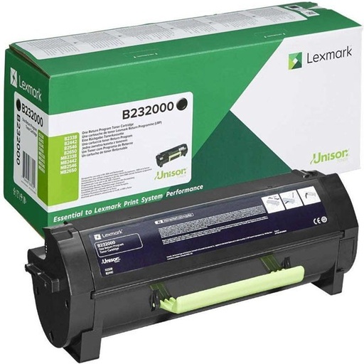 [B232000P] Cartus toner Lexmark Return B 2338 DW 3k BK Black Promo Original