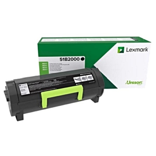 [51B2000P] Cartus toner LEXMARK MS 317, MS 417, MS 517, MX 317, MX 417 2.5k Black PROMO Original