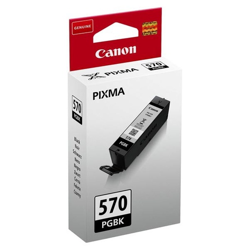 [PGI-570BK] Cartus cerneala Canon Pixma MG5750, MG5751, MG6850, MG6851, MG7750, MG7751, MG7752, TS5050, TS5051, TS5053, TS5055, TS6050, TS8050, TS9050 PGI-570BK, 0318C008 Black Original