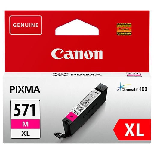 [CLI-581XLMG] Cartus cerneala Canon Pixma TR7550, TR8550, TS6150, TS6151, TS6250, TS6251, TS6350, TS6351, TS705, TS8150, TS8151, TS8152, TS8250, TS8251, TS8252, TS8350, TS8351, TS8352, TS9150, TS9155, TS9550, TS9551C, 2050C001AA Magenta Original