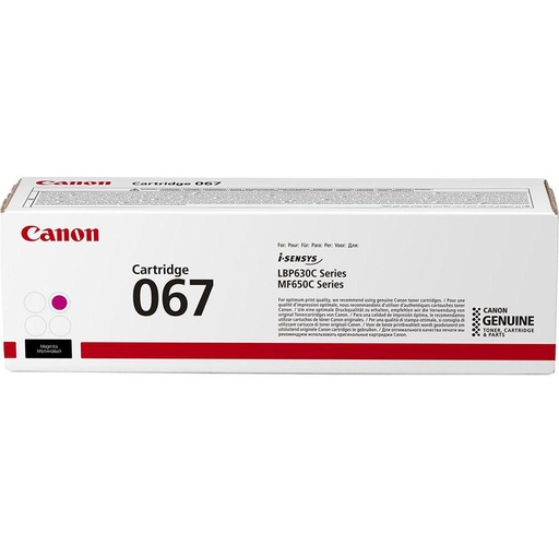 [CRG-067M] Cartus toner Canoni-SENSYS LBP 630, 631, 633, 650, 655, 657, CRG-067M, 1.2k Magenta Original