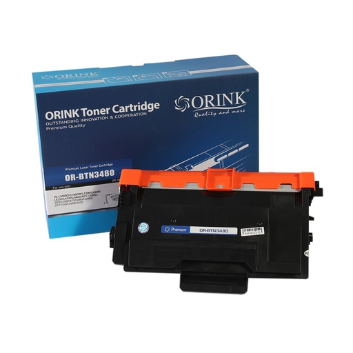 [ORBROTN3512] Cartus toner Brother HL L 6400DW TN3480, TN850, TN3485, TN3448, TN3512 12k Black Compatibil Orink