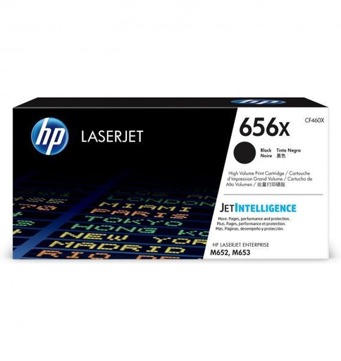 [CF460X] Cartus toner HP COLOR LJ ENTERPRISE M 652 DN, COLOR LJ ENTERPRISE M 652 N, COLOR LJ ENTERPRISE M 653 DN, COLOR LJ ENTERPRISE M 653 X CF460X 27k Black Original