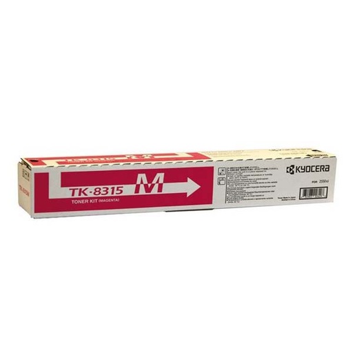 [TK-8315M] Cartus toner Kyocera Mita TASKALFA 2550 CI, 1T02MVBNL0, TK-8315M, Magenta Original