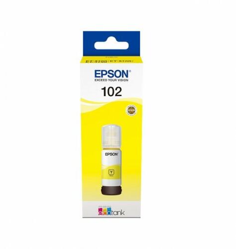 [C13T03R440] Cartus cerneala Epson EcoTank ET 2700, ET 2750, ET 2751, ET 2756, ET 2851, ET 2856, ET 3750, ET 3850, ET 4750, ET 4800 Series, ET 4850, ET 15000 / Workforce WorkForce ST 2000,S T 3000, ST 4000, C13T03R440, 6k Yellow Original