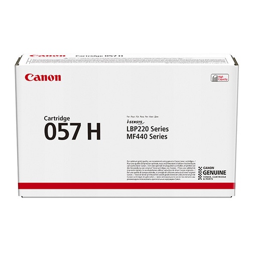 [3010C002AA] Cartus toner Canon LBP 223DW, 228X, MF 449X, 226DW, MF 443DW CRG-057H Black Original