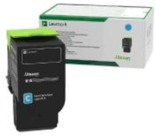 [78C20C0P] Cartus toner Lexmark return CS421, CS521, CS622, CX421, CX522, CX622, CX625, 78C20C0 1.4k, Cyan Promo Original