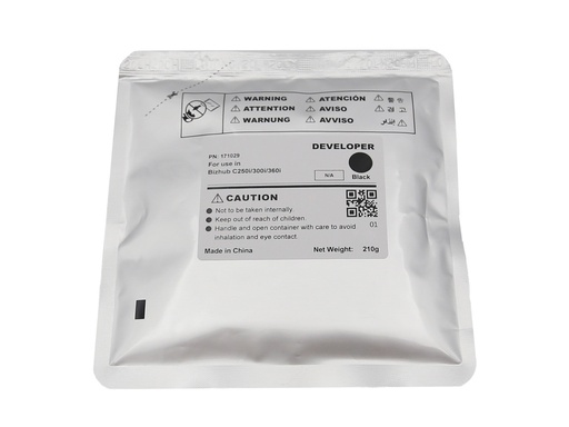 [CET171029] Developer Minolta Bizhub C 250i, 300i, 360i, 450i, 550i, 650i 1k Black Compatibil CET