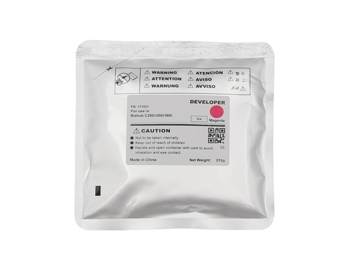 [CET171031] Developer Minolta Bizhub C250i, 300i, 360i, 450i, 550i, 650i, 1k Magenta Compatibil CET