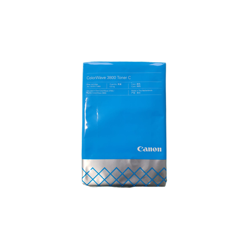 [4568C005AA] Cartus toner Canon ColorWave3800, 1070111900, 4568C005AA, 500g Cyan Original