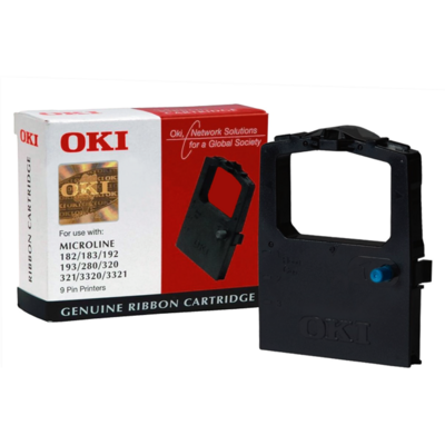 [09002303] Ribon Oki ML 182, ML 183, ML 192, ML 193, ML 280, ML 320, ML 321, ML 3320, ML 3321 Black Original