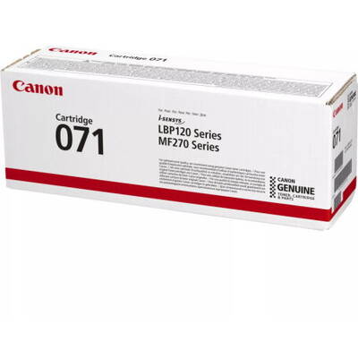 [CRG-071BK] Cartus toner Canon i SENSYS LBP 122dw, MF 272dw, 275dw, 5645C002AA, CRG-071, 1.5k Black Original